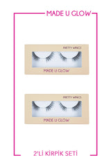 2'li Pretty Wings Kirpik Seti