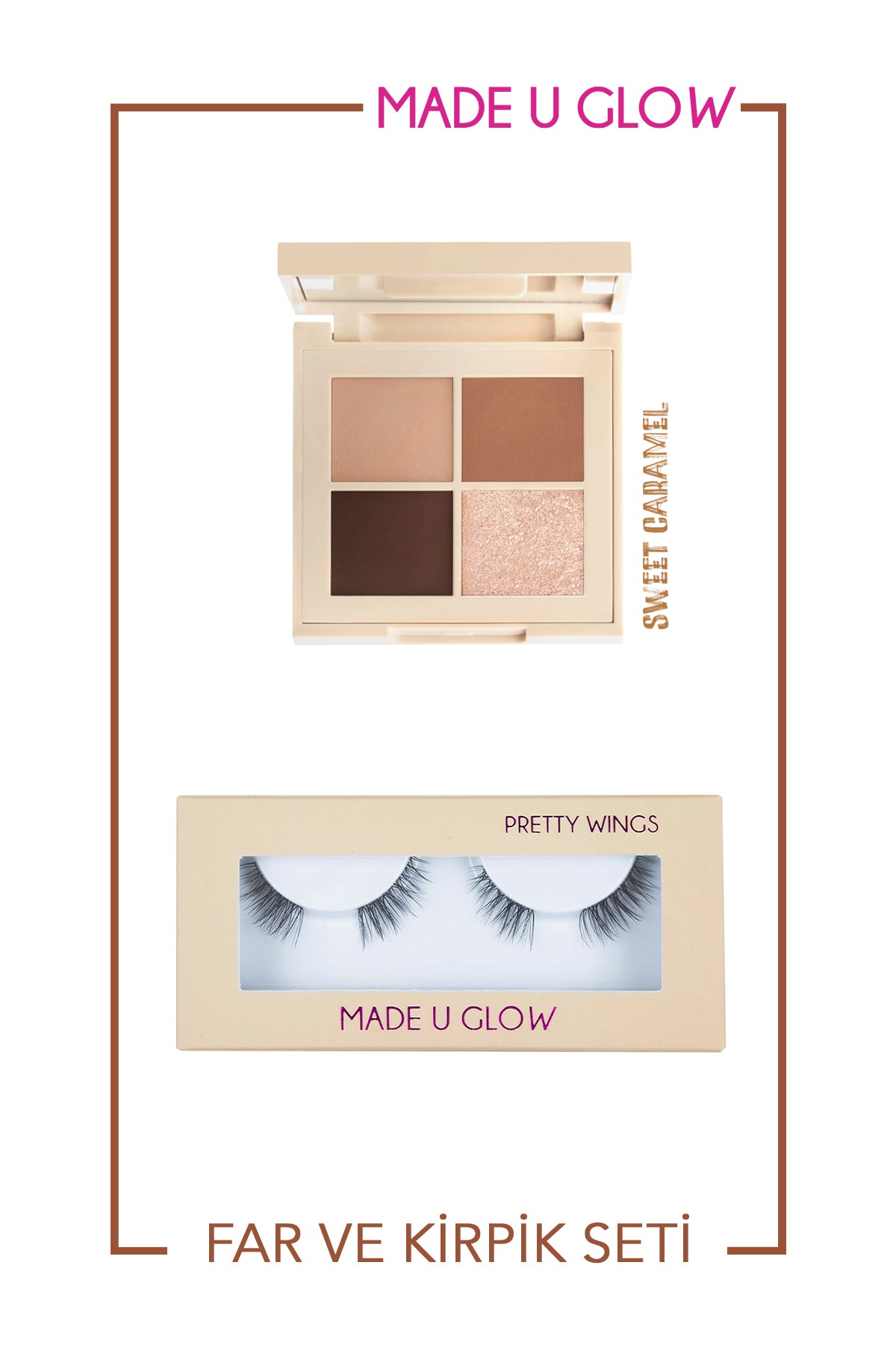 All Eye Need Exclusive Far & Kirpik Seti (Sweet Caramel + Pretty Wings)