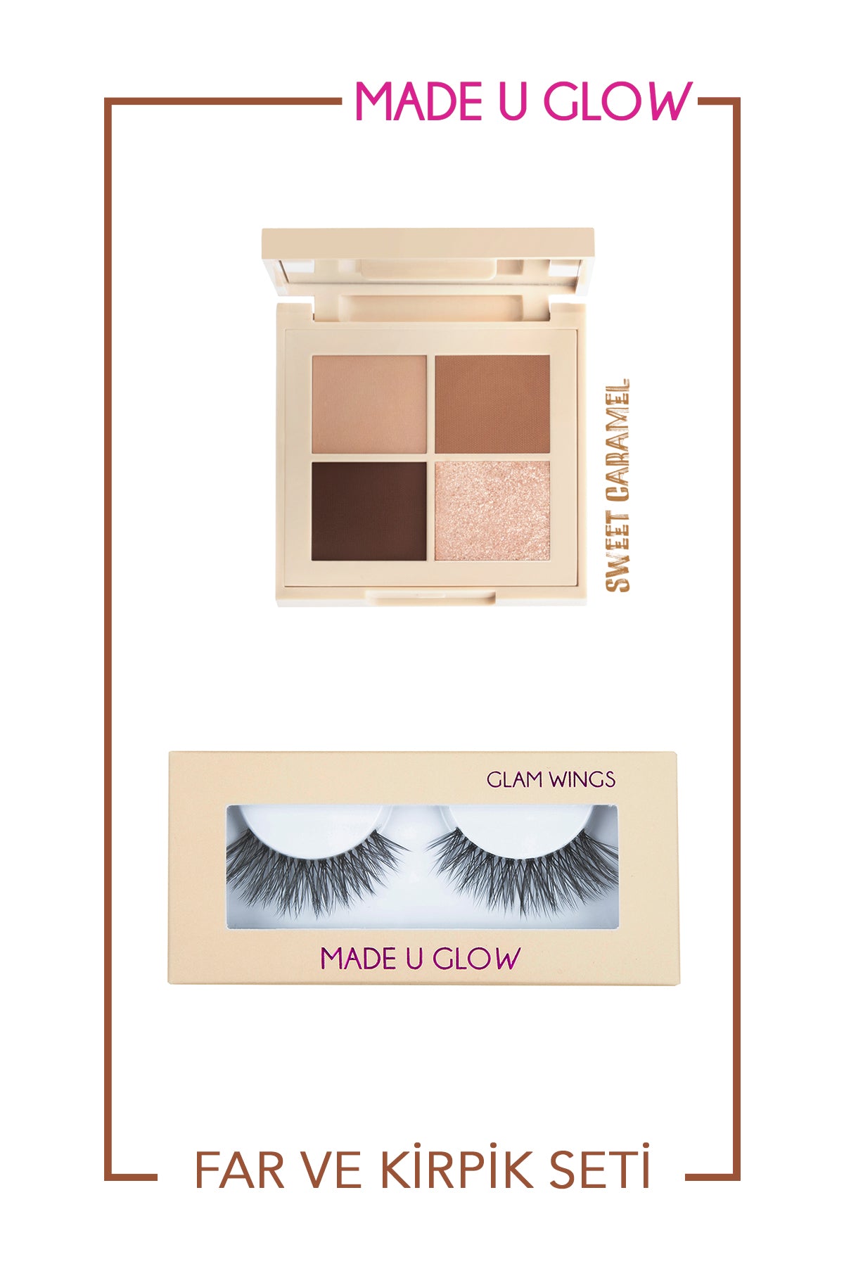 All Eye Need Exclusive Far & Kirpik Seti (Sweet Caramel + Glam Wings)